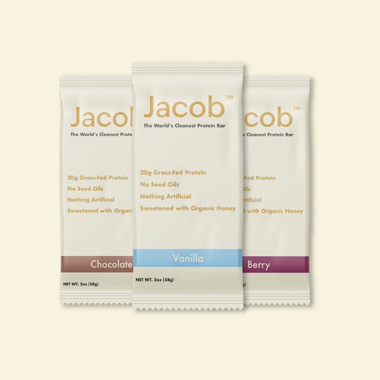 Jacob Bar - Grass-Fed Organic Protein Snack Bar